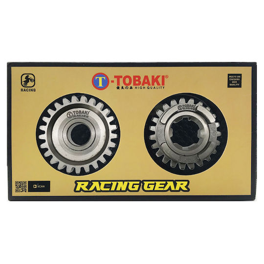 Transmission Gears Racing 2pcs 6th-24t 6th-22t Yamaha Z 125 Tobaki