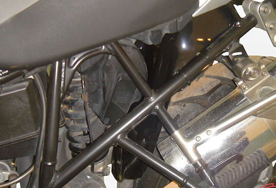 C-Racer Back Motorcycle Rear Wheel Fender Black 1pcs