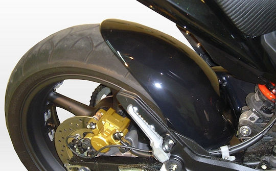 C-Racer Back Motorcycle Rear Wheel Fender Black 1pcs