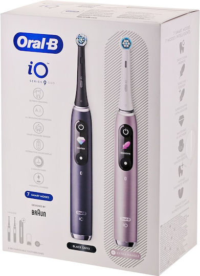Oral-B iO 9 Електрическа Четка за Зъби с Калъф за Пътуване Черен