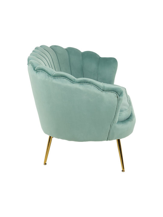 Daimon Catifelat Pistachio-gold 79x74x78cm