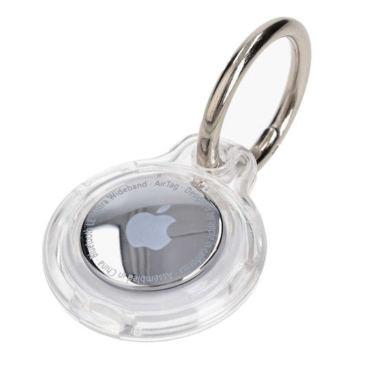 Bizon Case Locator Keychain Apple Airtag Transparent