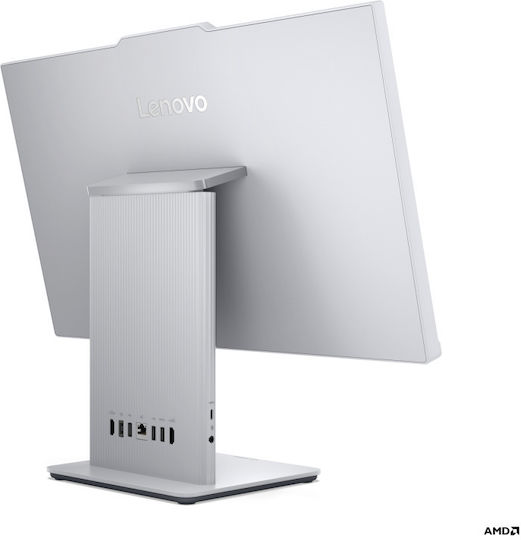 Lenovo IdeaCentre AIO 24ARR9 23.8" (Ryzen 5-7535HS/16GB/512GB SSD/FHD/Без операционна система) Cloud Grey UK