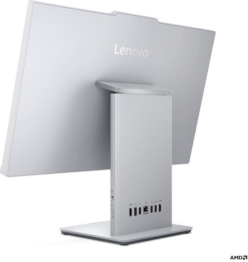 Lenovo IdeaCentre AIO 24ARR9 23.8" (Ryzen 5-7535HS/16GB/512GB SSD/FHD/Без операционна система) Cloud Grey UK