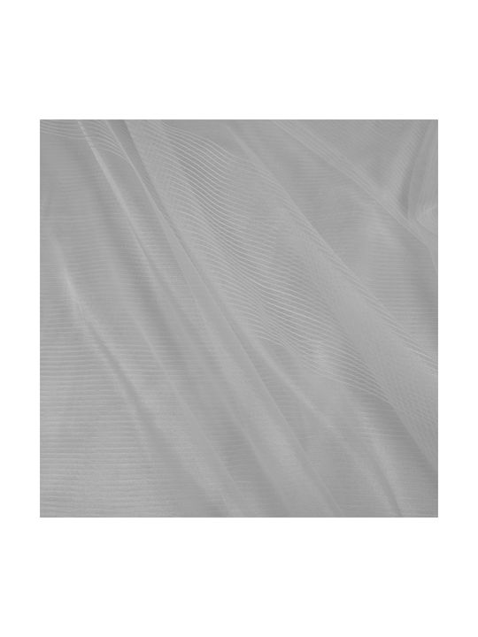 Saray Home Κουρτίνα με Τρέσα Λευκή 140x280εκ.