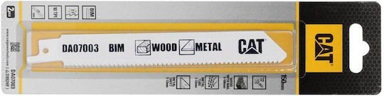 CAT Jig Saw Blade for Metal and Wood 150mm 2pcs 02-3440