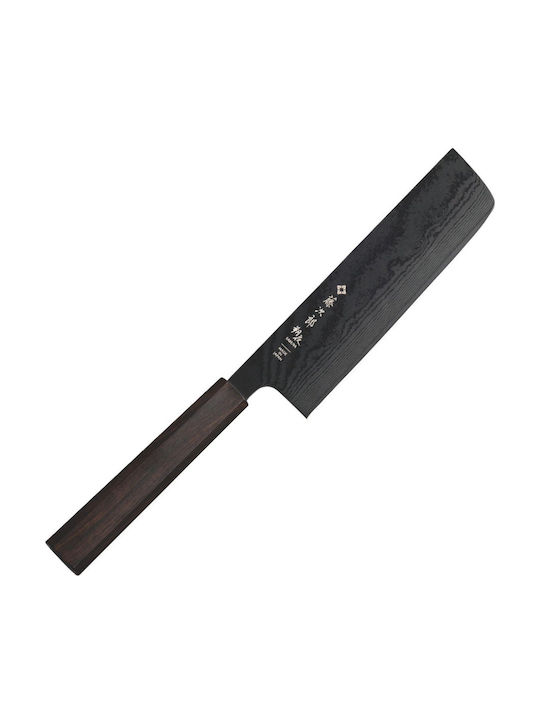 Tojiro Μαχαίρι Nakiri από Δαμασκηνό Ατσάλι 16.5cm