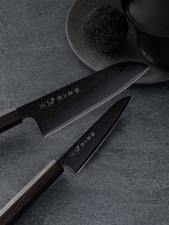 Tojiro Knife Santoku from Damascus Steel 16.5cm