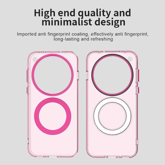 Techsuit Back Cover Σιλικόνης Ροζ (Oppo Find X8 Pro)