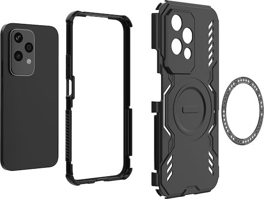 Techsuit Back Cover Πλαστικό Μαύρο (Honor 200 Lite)