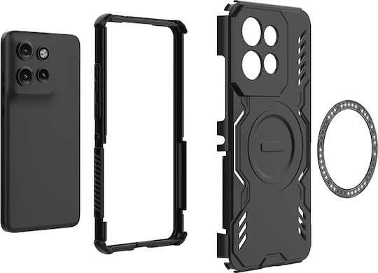 Techsuit Back Cover Plastic Blue (Motorola Edge 50 Neo / Edge 60 Neo)