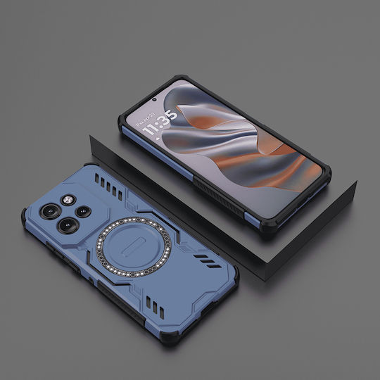 Techsuit Back Cover Plastic Blue (Motorola Edge 50 Neo / Edge 60 Neo)