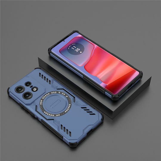 Techsuit Back Cover Plastic Albastru (Motorola Edge 50 Pro)