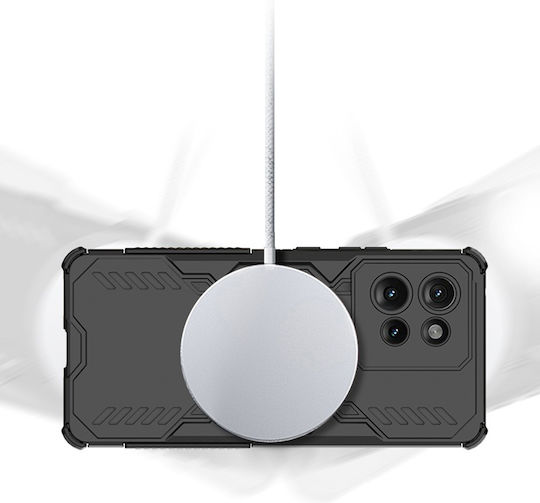 Techsuit Back Cover Πλαστικό Μαύρο (Motorola Edge 50 Fusion)