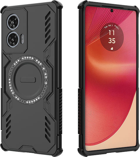 Techsuit Back Cover Πλαστικό Μαύρο (Motorola Edge 50 Fusion)