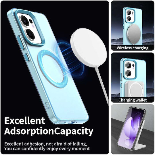 Techsuit Back Cover Silicon Albastru (Oppo Reno13 F / FS)