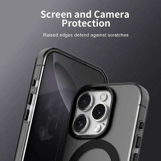 Techsuit Umschlag Rückseite Silikon Rosa (iPhone 17 Pro Max / iPhone 17 Pro / iPhone 16 Pro Max)