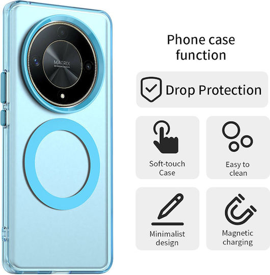 Techsuit Back Cover Silicone Blue (Honor Magic6 Lite)