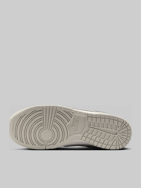 Dunk Low Sneakers Silver Swoosh