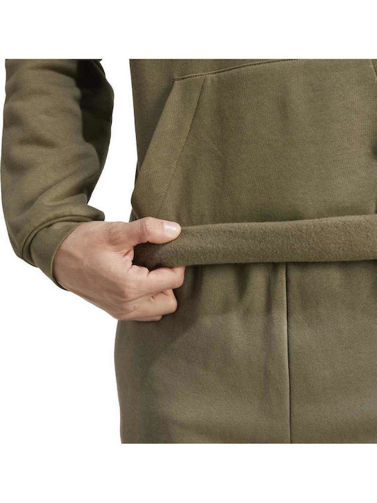 Graphic Hoodie Sweatshirt Khaki