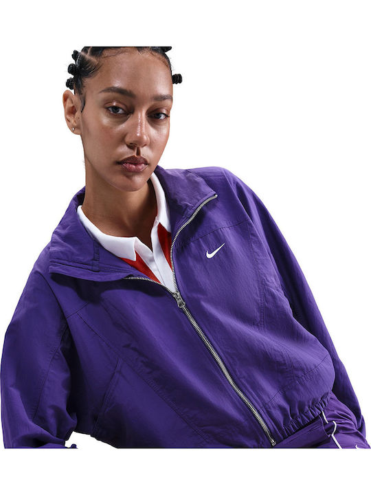 womens purple nike jacket