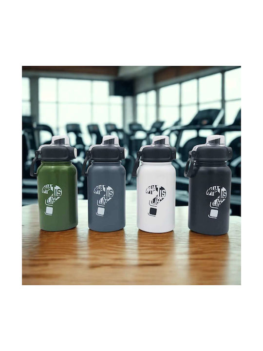Uncle George Water Bottle Stainless Steel 900ml Gray