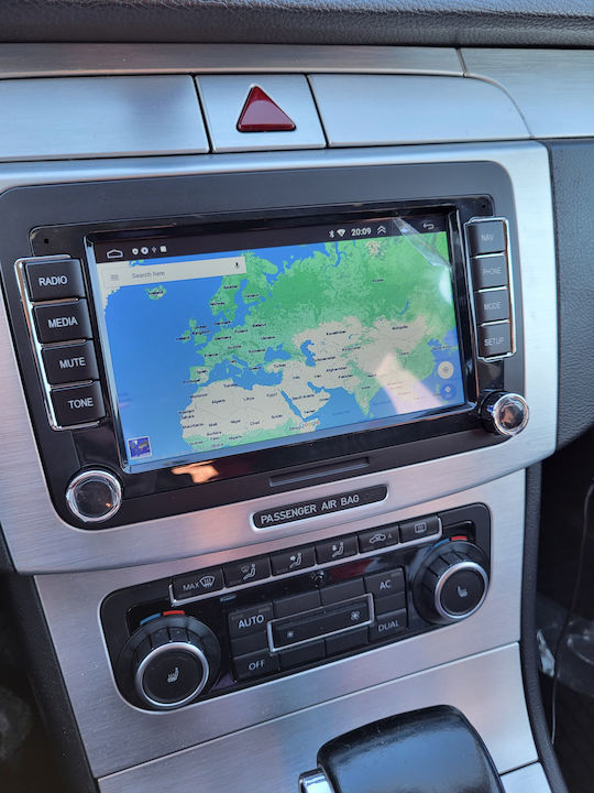Navigație Android 4GB RAM CarPlay Android și Auto Ecran 7 Inch Pentru Volkswagen VW Golf 5 Golf 6 Passat B6 B7 Polo Jetta Eos T5 Touran Sharan Caddy Skoda Octavia 2 Superb Seat Leon