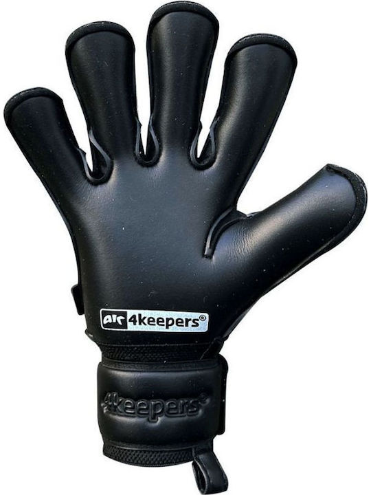 4Keepers Голмански ръкавици Детски Черен