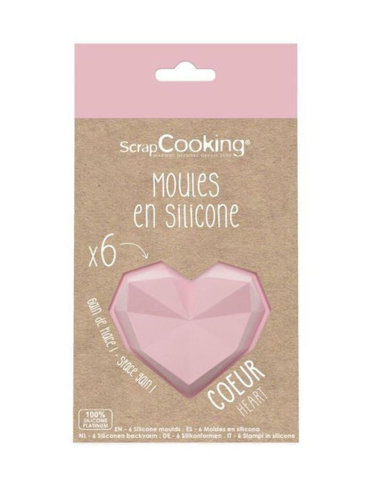 Scrap Cooking Formă de Patiserie din Silicon 7.8buc 6buc