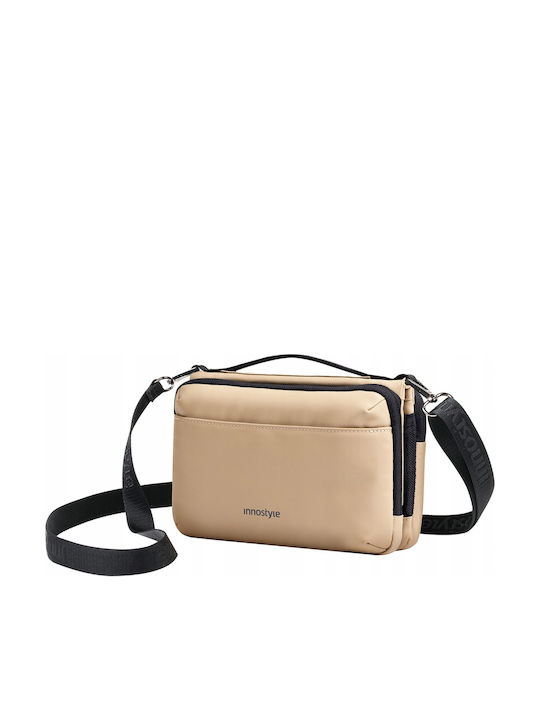 Geantă De Umăr / Tip Crossbody Bej Pentru Bărbați