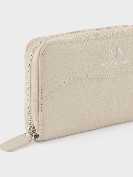 Armani Exchange Damen Geldbörse Klassisch Beige
