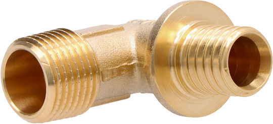 KAN-therm Γωνιακή σύνδεση σωλήνα Messing 1mm CJK740