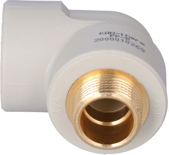 KAN-therm Colțar Tub Polipropilenă 3/4" 32mm HAL318