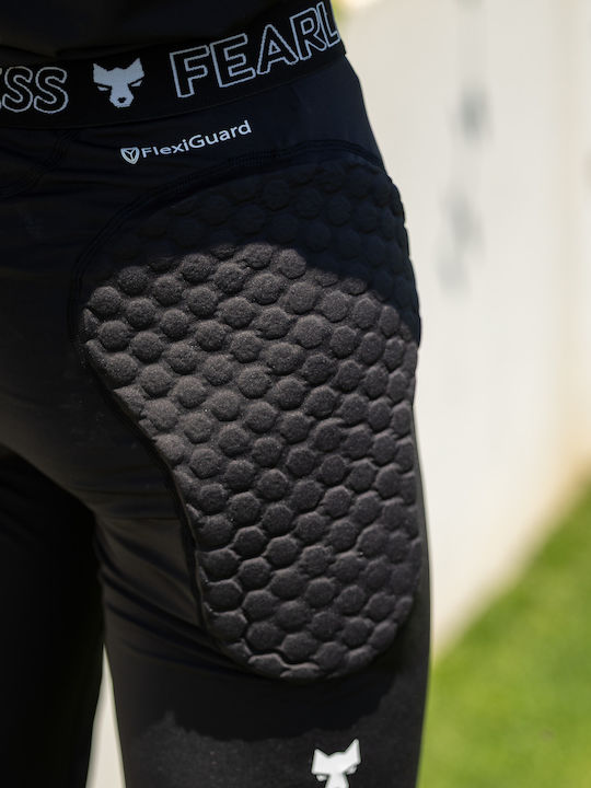 Fearless Goalkeepers Pantaloni termici pentru barbati Negru