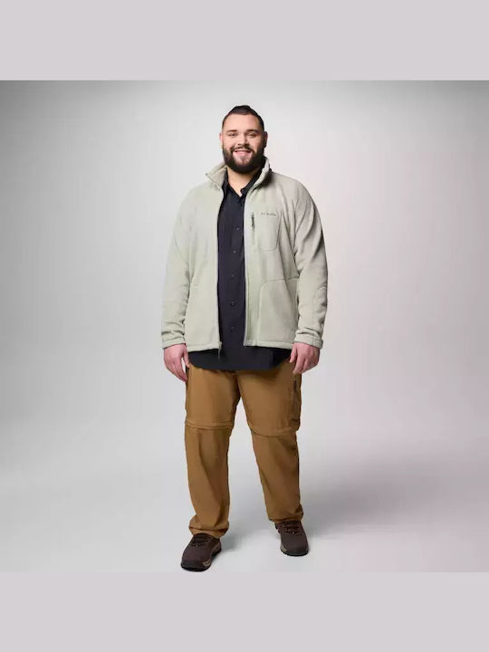 Fast Trek Ii Men's Fleece Cardigan Safari