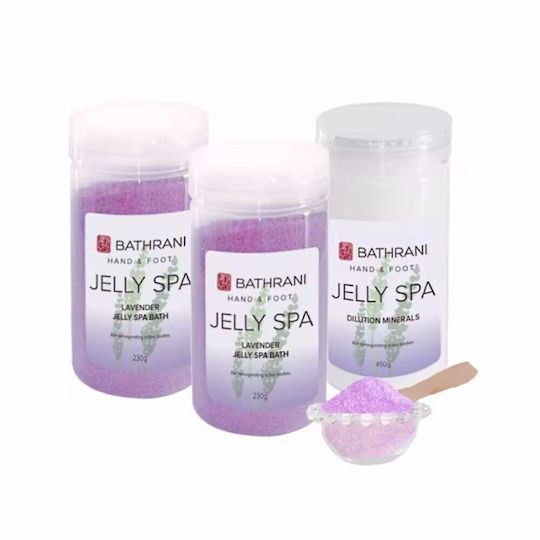 Set 2 Steps Hand & Foot Jelly Spa Bath Bathrani Lavender