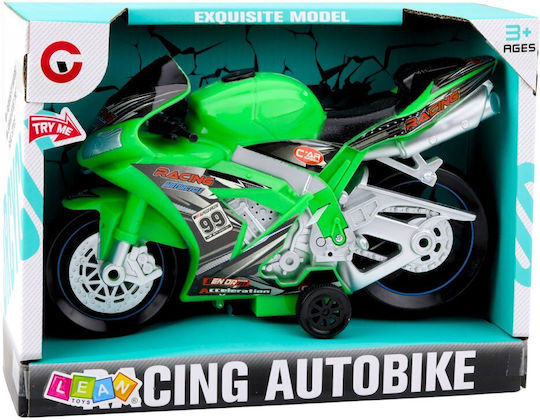 Lean Toys Racing Τηλεκατευθυνόμενη Μοτοσυκλέτα Πράσινο