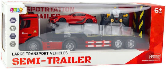Lean Toys Remote Controlled Remote Controlled Truck Red