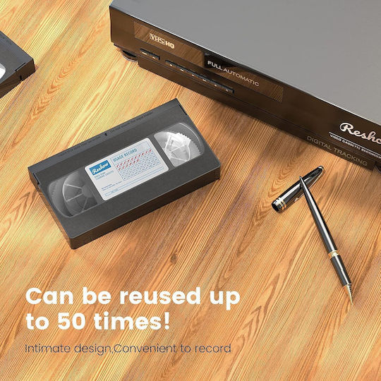 Bandă De Curățare Vcr Vhs Dispozitiv De Curățare Capete Pentru Player Video Vhs Vcr Tehnologie Uscată Fără Lichid