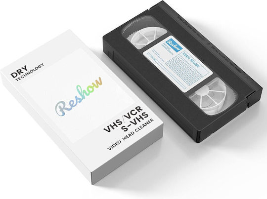 Bandă De Curățare Vcr Vhs Dispozitiv De Curățare Capete Pentru Player Video Vhs Vcr Tehnologie Uscată Fără Lichid