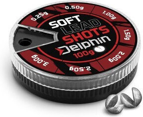 Delphin Soft Line Balancing Weights 150 g 0.1-2.5 g Green Box