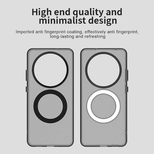 Techsuit Back Cover Σιλικόνης Μαύρο (Oppo Reno12 F / FS)