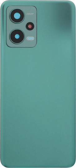 Xiaomi Redmi Note 12 5G Batteriefach + Batteriefach Kleber + Rückkamera Linse Rahmen Waldgrün Oem