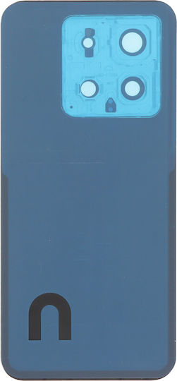 Xiaomi 14 Capac Baterie + Adeziv Capac Baterie + Rama Lentilă Cameră Spate Negru OEM