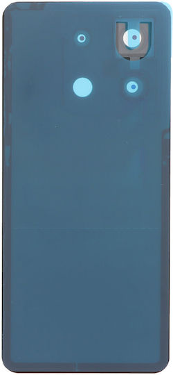 Xiaomi Redmi Note 13 Pro 5G Battery Door + Battery Door Adhesive + Back Camera Lens Bezel Midnight Black OEM
