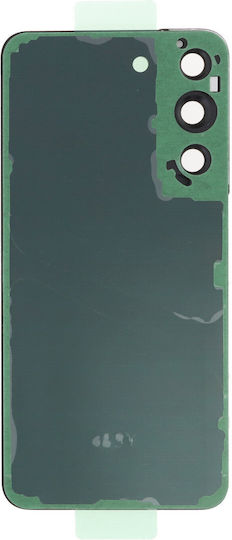 Samsung Galaxy S22 5G Battery Door Battery Door Adhesive Back Camera Lens Bezel Phantom Black OEM