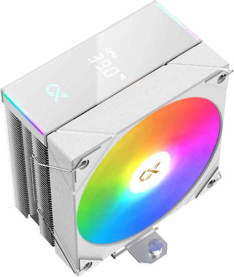 Xigmatek AK4 Охладител за ЦПУ за Socket /A/M/4/A/M/5/1/2/0/0/1/7/0/0/ с ARGB Осветление Бял