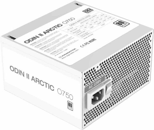 Xigmatek Odin II 750W Weiß Computer-Netzteil Voll verkabelt