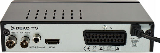 Dvb-t2 Decoder Tuner Dekotv Pro Terrestrial Television Dvb-t2 Hevc H.265 Deko