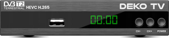 Dvb-t2 Decoder Tuner Dekotv Pro Terrestrial Television Dvb-t2 Hevc H.265 Deko